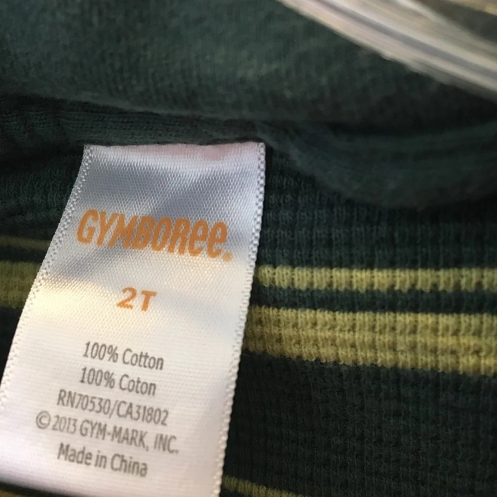 Gymboree long sleeved tee 2t